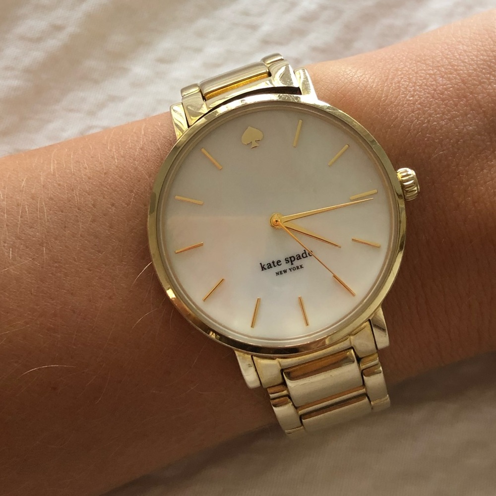 Kate Space Gold Watch with Mother of Pearl Dial